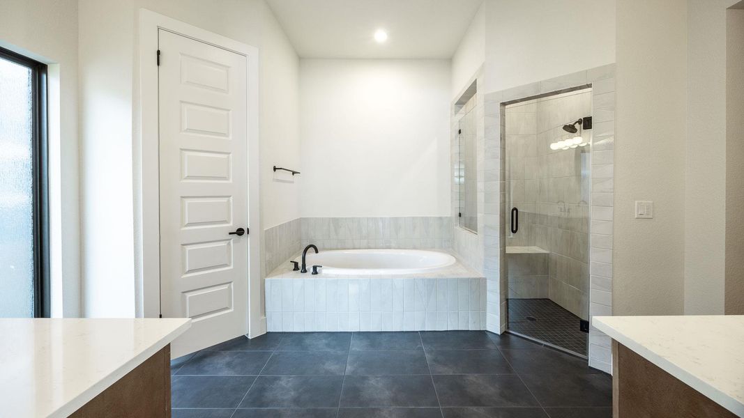 Furnished interior view inside a new home in Easton Park, Austin (Image 6).