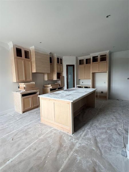 In-progress construction of a new home in , Celeste, TX (Image 3).