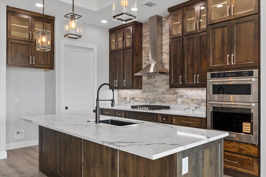 Furnished interior view inside a new home in , Bastrop (Image 8).