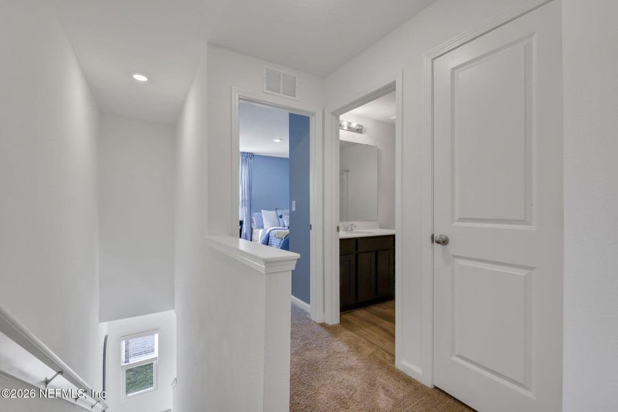 Furnished interior view inside a new home in , Jacksonville (Image 16).