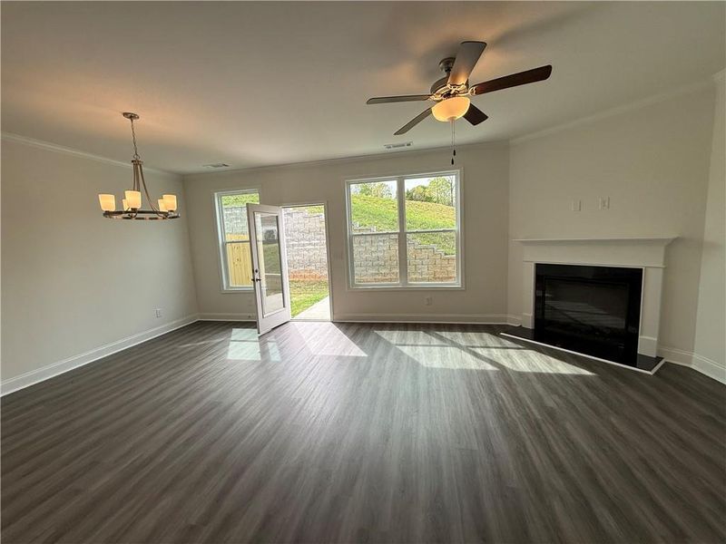 Spacious, unfurnished interior of a new home in Somerset at Riverbrook, Gainesville (Image 21).