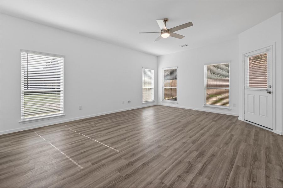 Spacious, unfurnished interior of a new home in Enclave at Willis, Willis (Image 42).