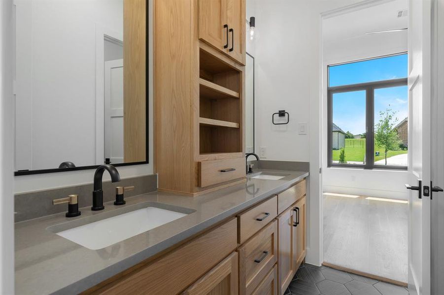 Furnished interior view inside a new home in The Resort on Eagle Mt. Lake, Fort Worth (Image 10). Furnished interior view inside a new home in The Resort on Eagle Mt. Lake, Fort Worth (Image 10).