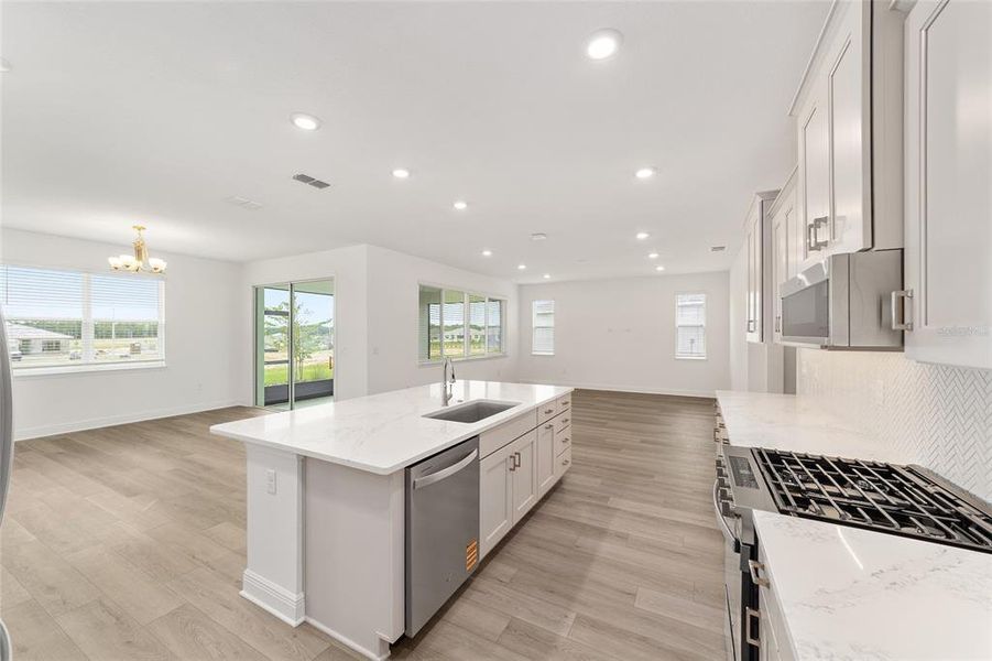 Furnished interior view inside a new home in On Top of the World Communities, Ocala (Image 14).