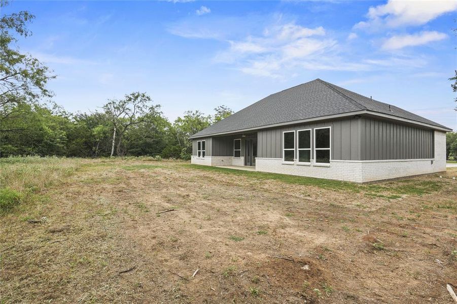 Exterior details and patio area of a home in , Whitney (Image 4). Exterior details and patio area of a home in , Whitney (Image 4).