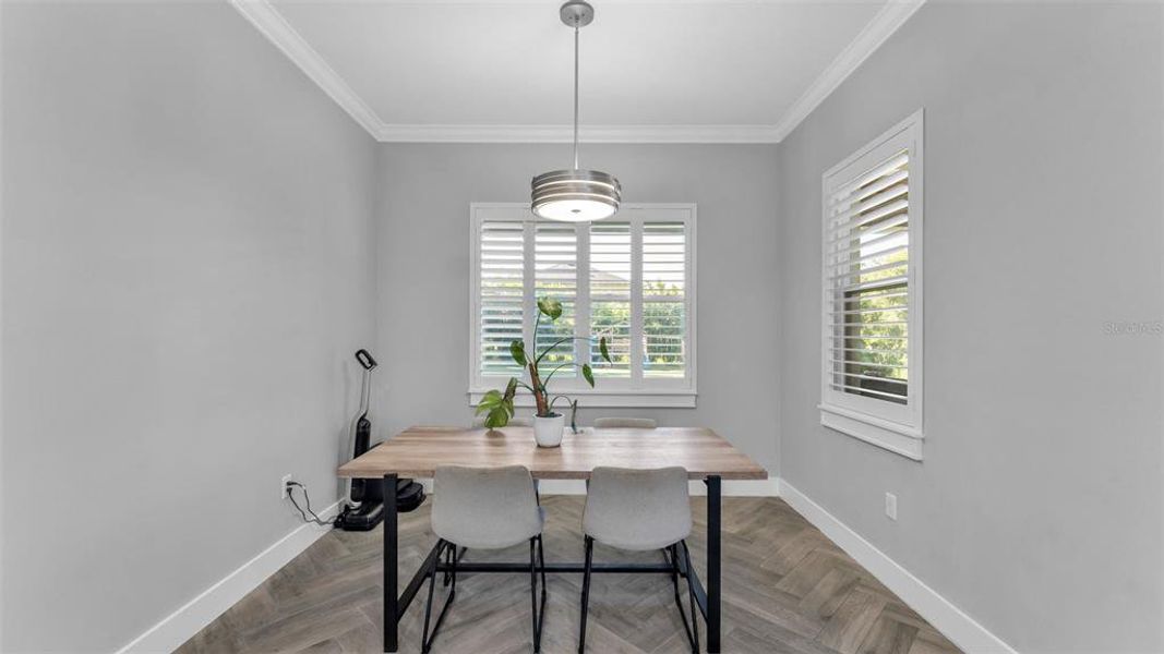 Furnished interior view inside a new home in , Winter Haven (Image 34).