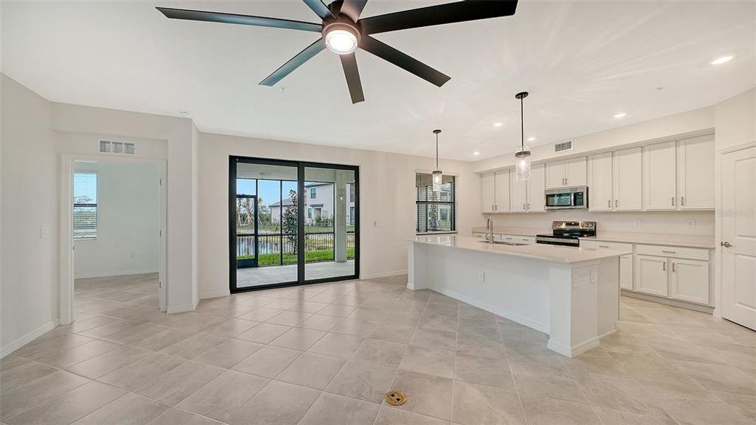 Furnished interior view inside a new home in Legends Cove, Bradenton (Image 17).