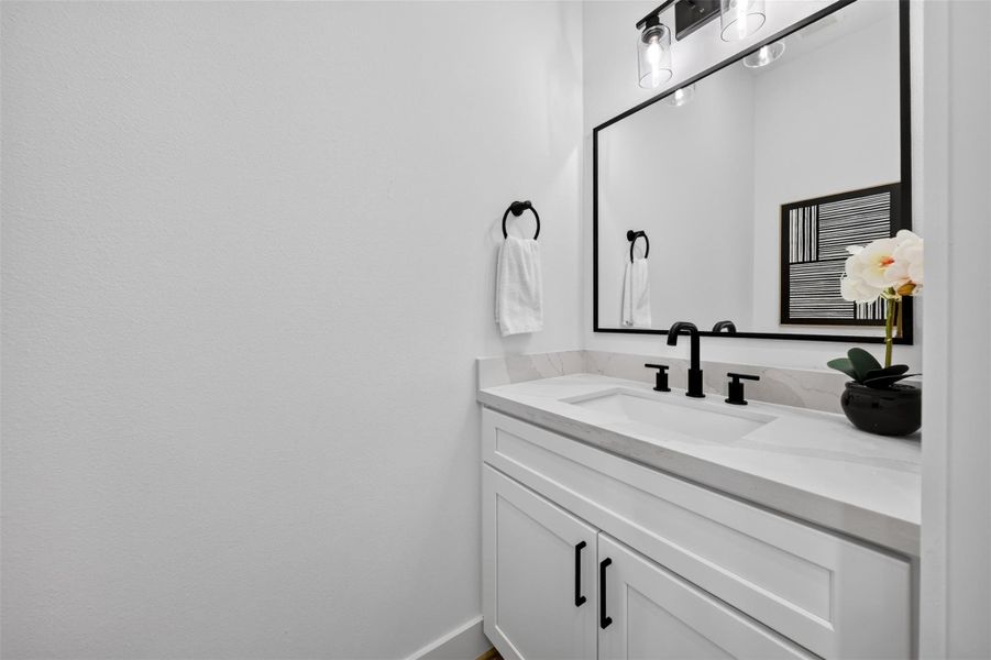 Furnished interior view inside a new home in , Houston (Image 18).