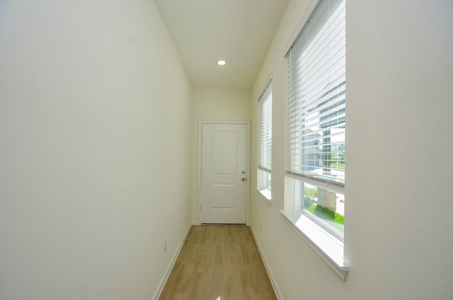 Step into this fantastic entryway, creating a mysterious few steps to a gorgeous layout.