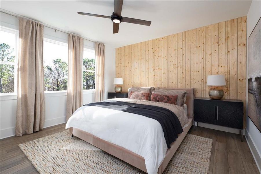 Furnished interior view inside a new home in Park Vue, Atlanta (Image 11).