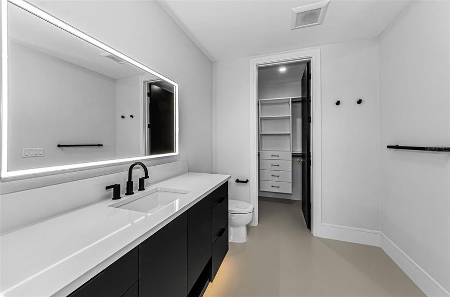 Furnished interior view inside a new home in , Treasure Island (Image 18).