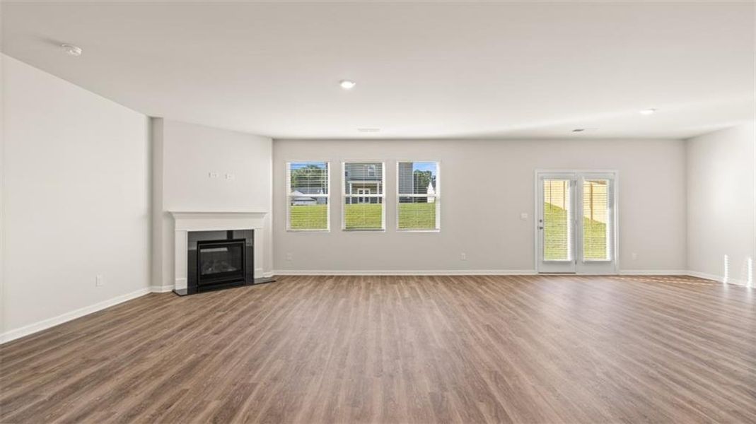 Spacious, unfurnished interior of a new home in Preserve at Dove Creek, Statham (Image 22).