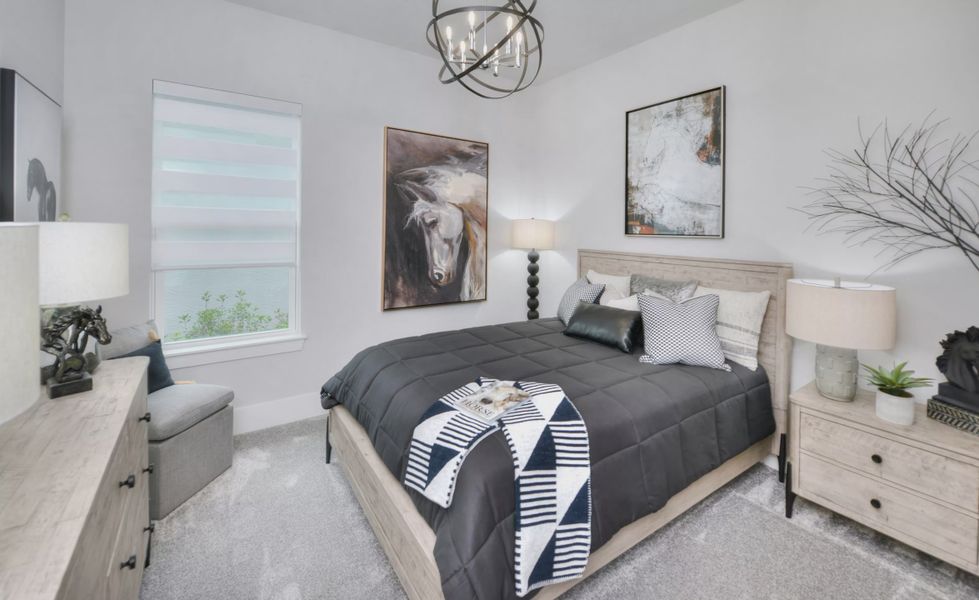 Furnished interior view inside a new home in Mosaic, Daytona Beach (Image 26).