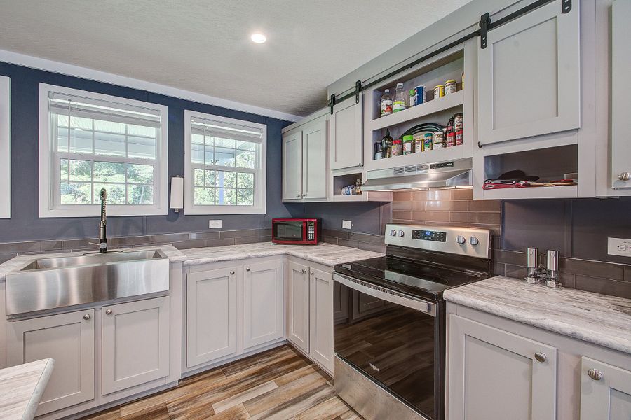 Furnished interior view inside a new home in , Dorchester (Image 14).