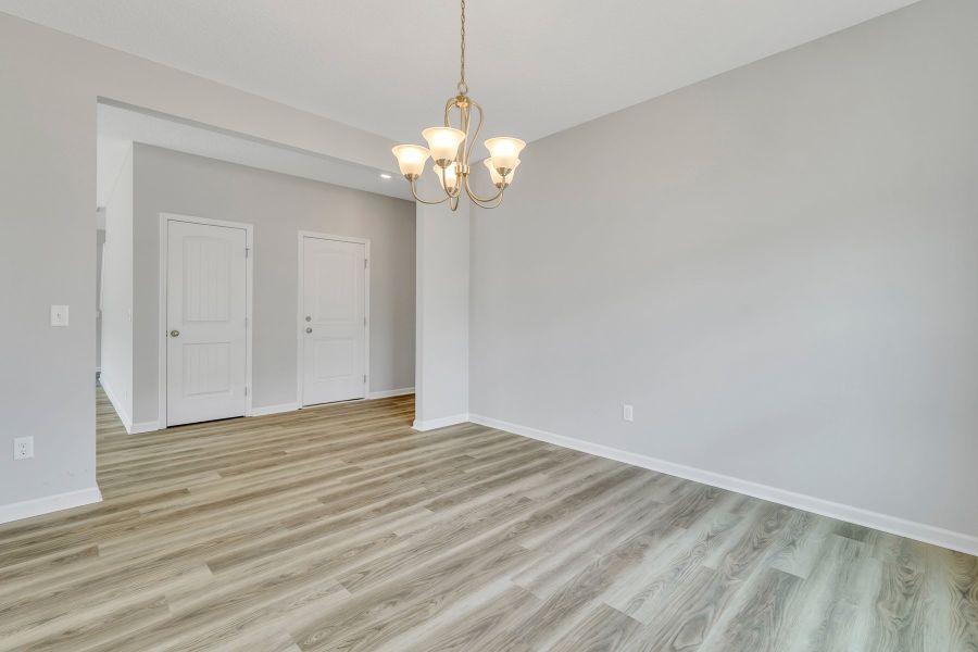 Representative unfurnished interior of a home built from the The Melwood by RTS Homes in Doctor's Creek, Ludowici (Image 28). Representative unfurnished interior of a home built from the The Melwood by RTS Homes in Doctor's Creek, Ludowici (Image 28).