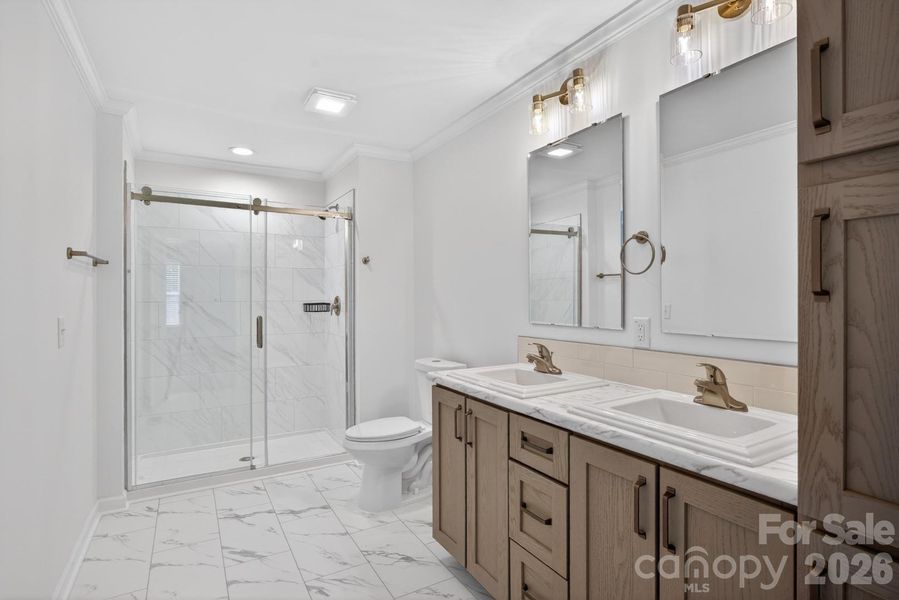 Furnished interior view inside a new home in , Winston-Salem (Image 10).