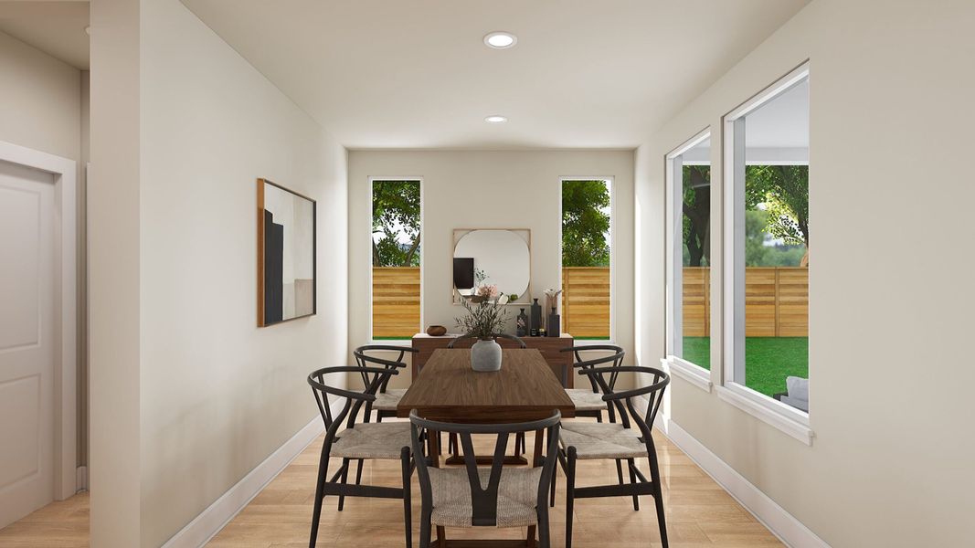 Representative furnished interior of a home built from the Lily by Tri Pointe Homes in Terrace Collection at Harvest, Argyle (Image 8). Representative furnished interior of a home built from the Lily by Tri Pointe Homes in Terrace Collection at Harvest, Argyle (Image 8).