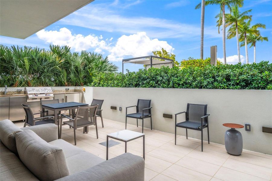 Pool Patio/Grill Area Pool Patio/Grill Area