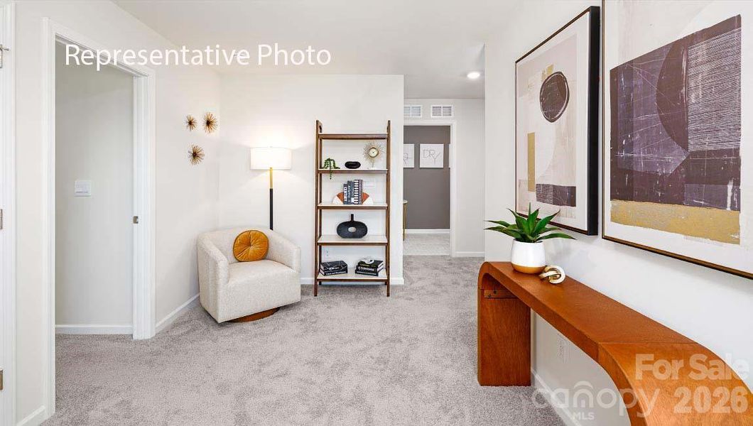 Furnished interior view inside a new home in Brandon Creek, Gastonia (Image 29).