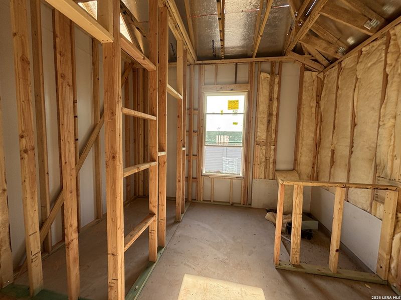 In-progress construction of a new home in The Heritage at Saddlebrook Ranch 70's, Schertz, TX (Image 16).