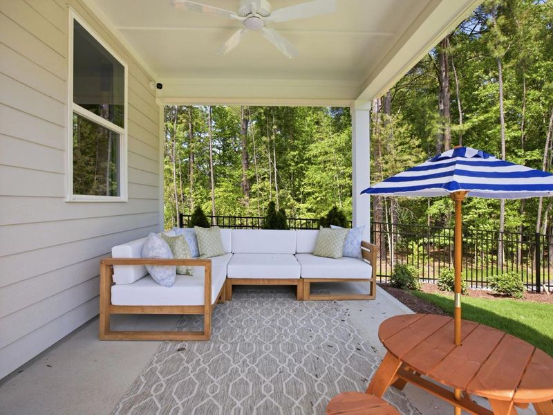 Representative exterior details of a home built from the The Ashport G by Davidson Homes LLC in Enclave at Belmont, Belmont (Image 3).