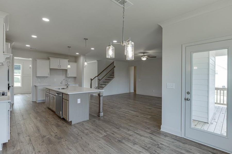 Furnished interior view inside a new home in , Jefferson (Image 12).