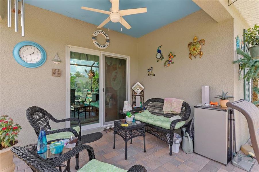 Furnished interior view inside a new home in Burnt Store Village, Punta Gorda (Image 32).
