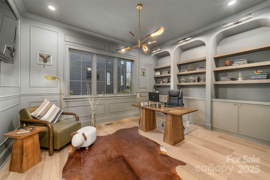 Furnished interior view inside a new home in , Charlotte (Image 17). Furnished interior view inside a new home in , Charlotte (Image 17).