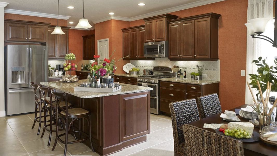 Furnished interior view inside a new home in Boca Royale Golf and Country Club at Wellen Park, Englewood (Image 7). Furnished interior view inside a new home in Boca Royale Golf and Country Club at Wellen Park, Englewood (Image 7).