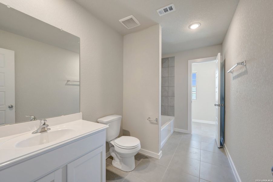 Furnished interior view inside a new home in Winding Brook, San Antonio (Image 9).