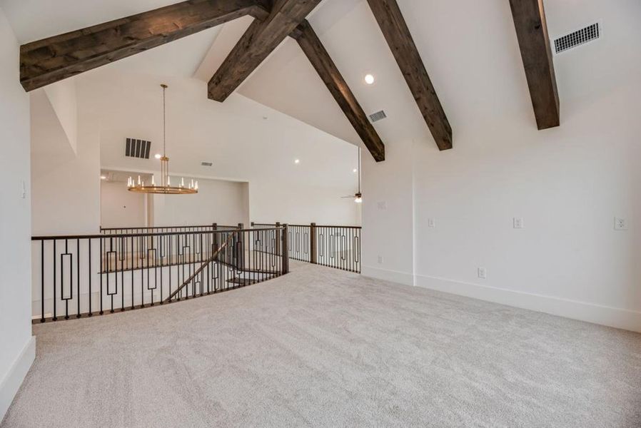 Spacious, unfurnished interior of a new home in Park Place, Prosper (Image 30). Spacious, unfurnished interior of a new home in Park Place, Prosper (Image 30).