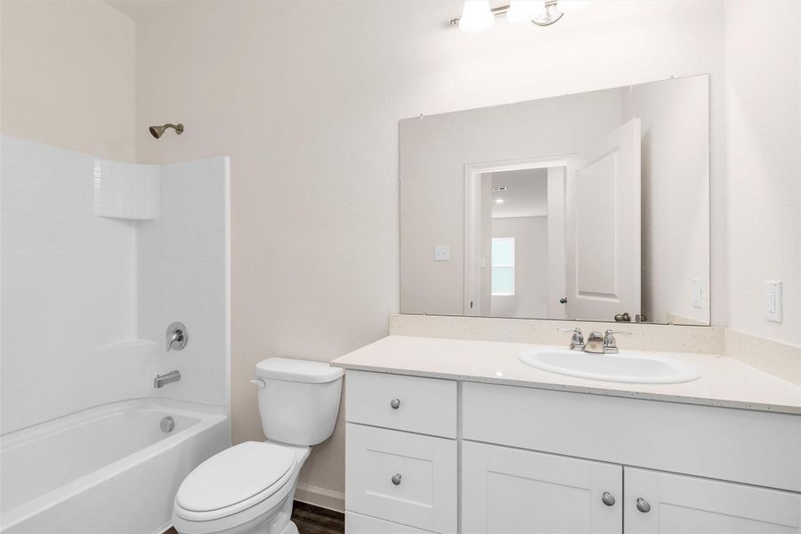 Furnished interior view inside a new home in Chapel Run, Montgomery (Image 3).