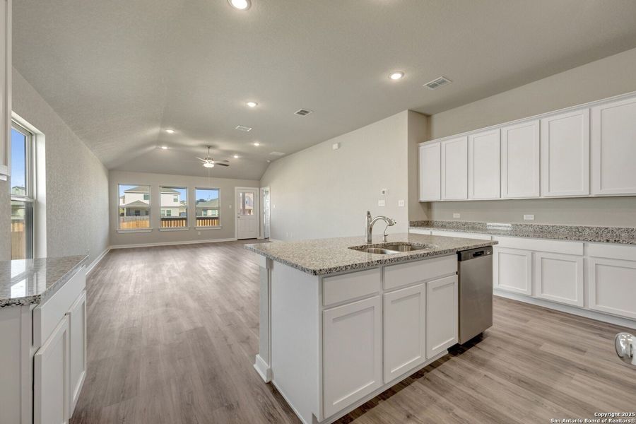Furnished interior view inside a new home in Winding Brook, San Antonio (Image 7).