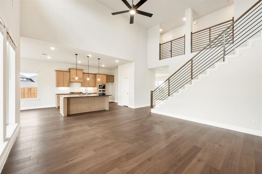 Spacious, unfurnished interior of a new home in ArrowBrooke, Aubrey (Image 36). Spacious, unfurnished interior of a new home in ArrowBrooke, Aubrey (Image 36).