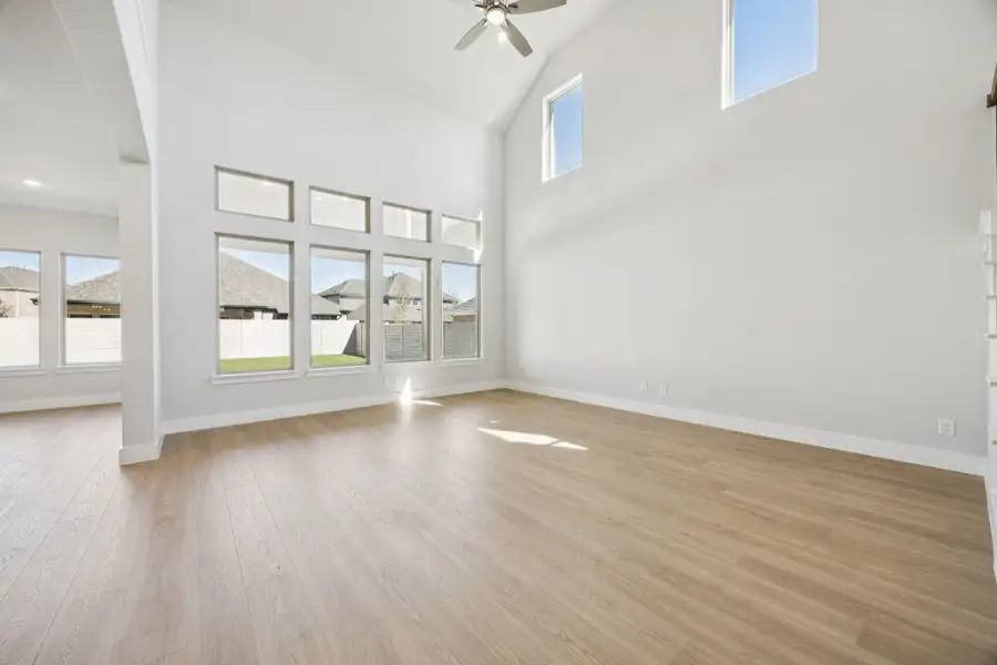 Representative unfurnished interior of a home built from the Kenai by Centre Living Homes in Painted Tree Lakeside, McKinney (Image 19).