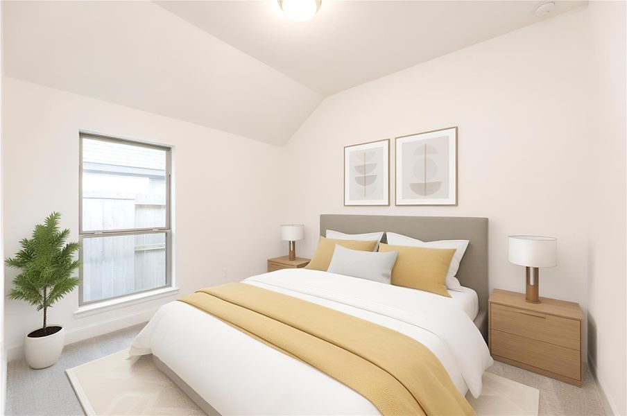 Furnished interior view inside a new home in Jordan Ranch, Fulshear (Image 12).