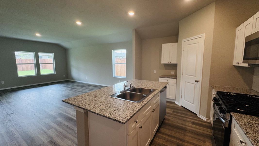 Furnished interior view inside a new home in Lonestar at Liberty Trails, Fort Worth (Image 6).