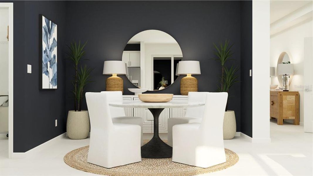 Furnished interior view inside a new home in , Debary (Image 5).