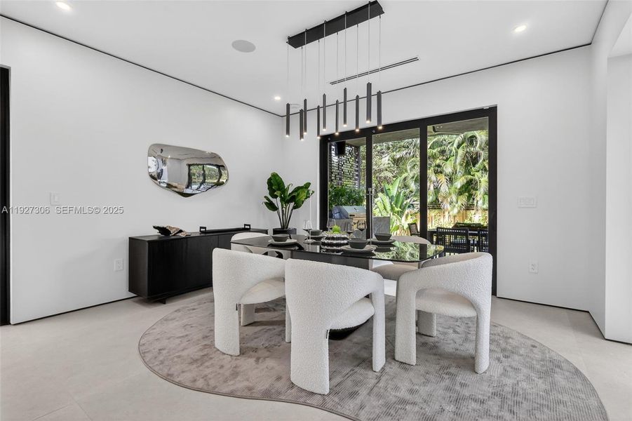 Furnished interior view inside a new home in , Biscayne Park (Image 16).