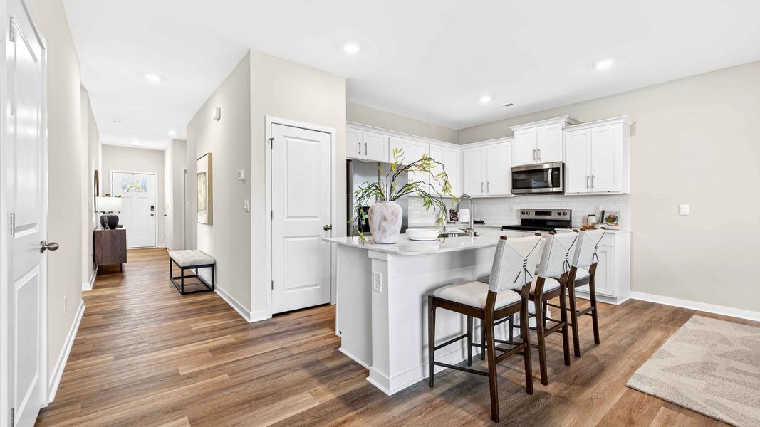 Furnished interior view inside a new home in Stanton, Richburg (Image 6).