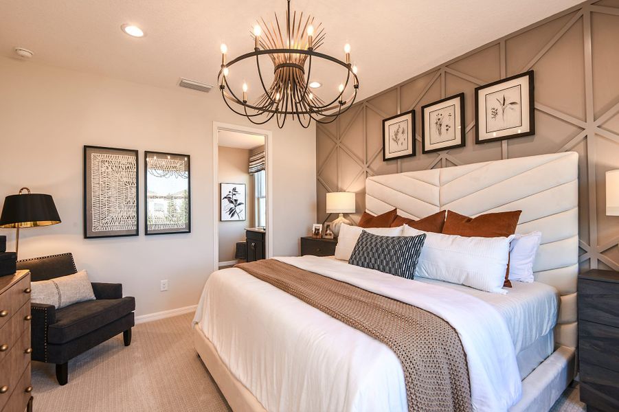 Primary Bedroom | Marion Ridge in Haines City, FL by Landsea Homes