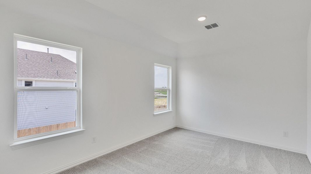 Representative furnished interior of a home built from the Brazos by DRB Homes in Spring Creek, Taylor (Image 7). Representative furnished interior of a home built from the Brazos by DRB Homes in Spring Creek, Taylor (Image 7).