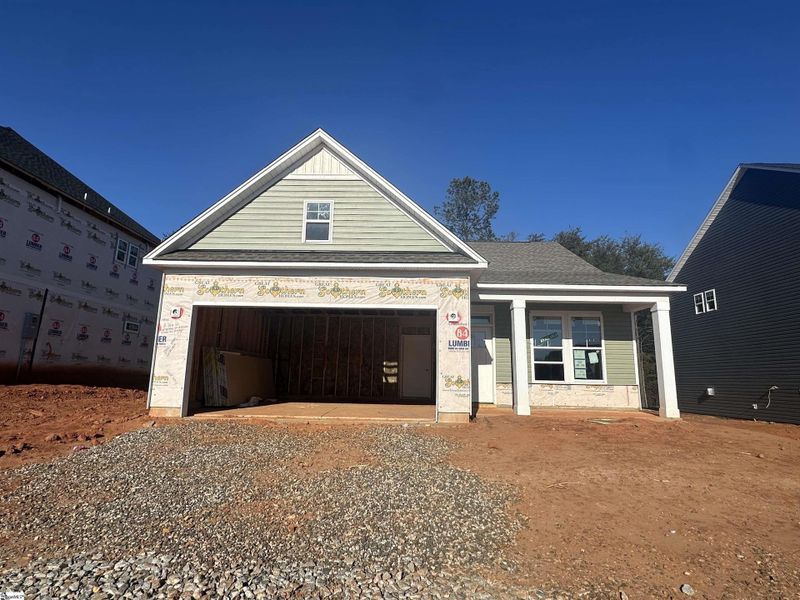 In-progress construction of a new home in Shiloh Trail, Wellford, SC (Image 9).