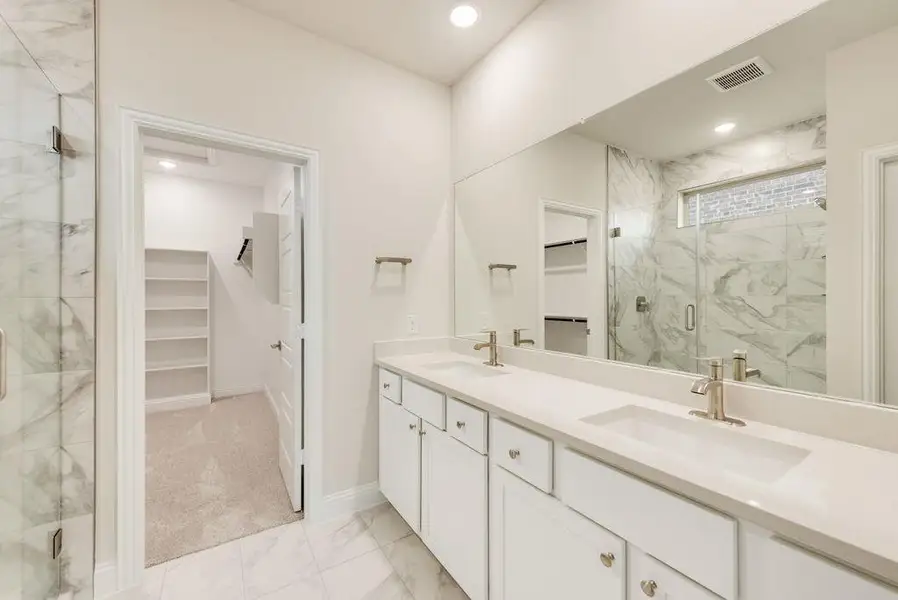 Furnished interior view inside a new home in Spiritas Ranch, Little Elm (Image 14).