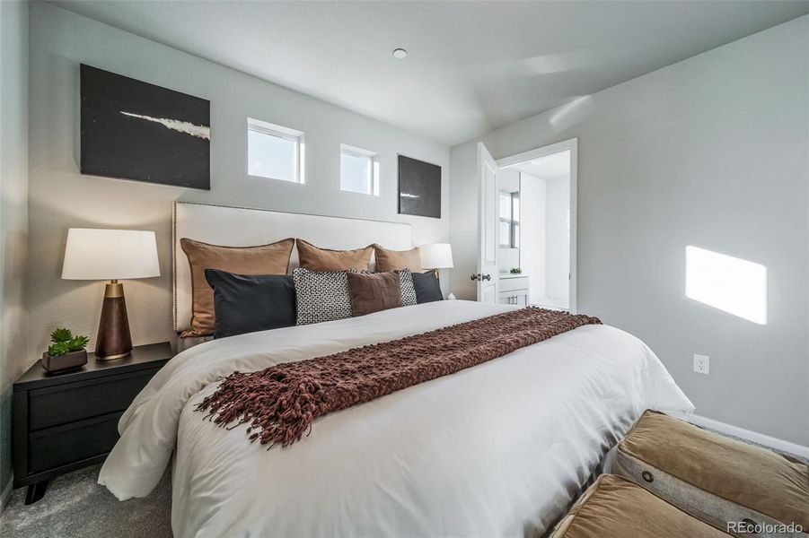Furnished interior view inside a new home in , Commerce City (Image 5).