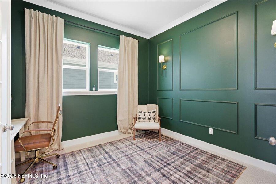 Furnished interior view inside a new home in , Jacksonville (Image 42).