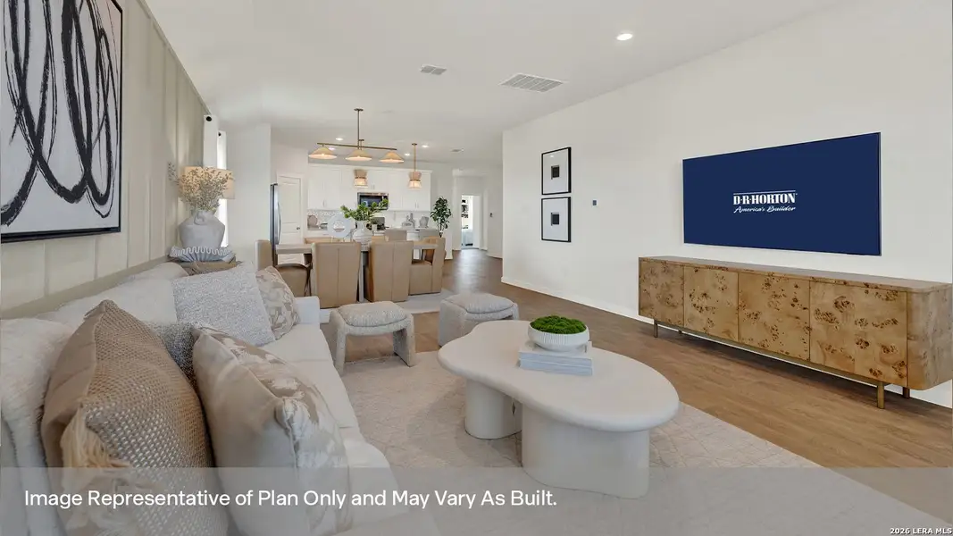Furnished interior view inside a new home in Mayfair, New Braunfels (Image 5).
