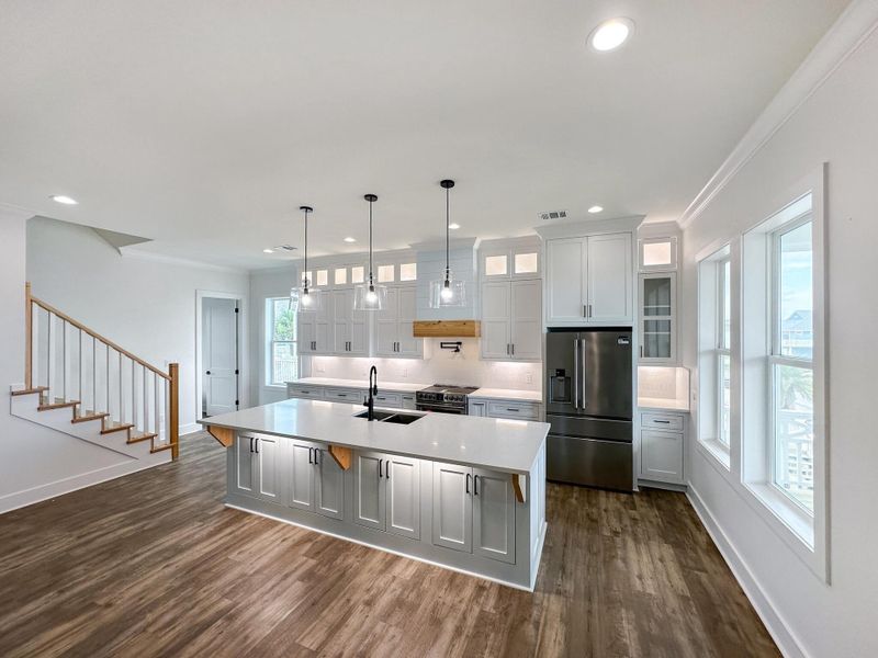 Furnished interior view inside a new home in , Bolivar Peninsula (Image 39). Furnished interior view inside a new home in , Bolivar Peninsula (Image 39).
