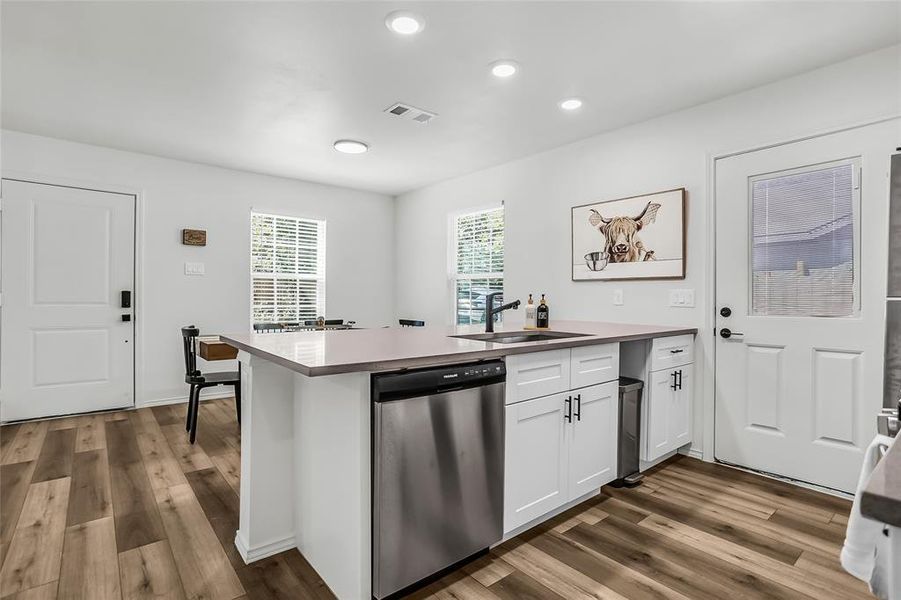 Furnished interior view inside a new home in , Bonham (Image 8). Furnished interior view inside a new home in , Bonham (Image 8).