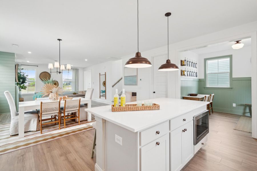 Furnished interior view inside a new home in , Summerville (Image 32).
